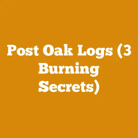 Post Oak Logs (3 Burning Secrets)