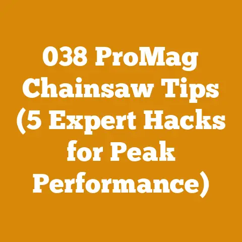 038 ProMag Chainsaw Tips (5 Expert Hacks for Peak Performance)