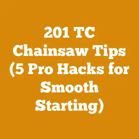 201 TC Chainsaw Tips (5 Pro Hacks for Smooth Starting)