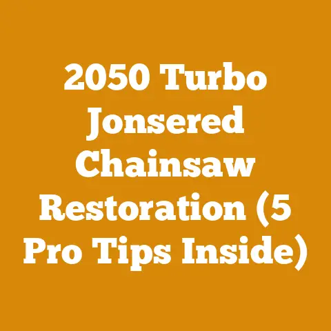 2050 Turbo Jonsered Chainsaw Restoration (5 Pro Tips Inside)