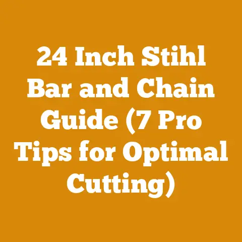 24 Inch Stihl Bar and Chain Guide (7 Pro Tips for Optimal Cutting)