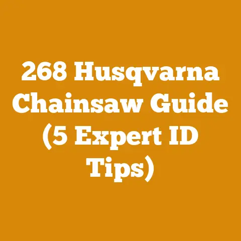 268 Husqvarna Chainsaw Guide (5 Expert ID Tips)