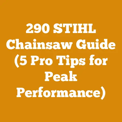 290 STIHL Chainsaw Guide (5 Pro Tips for Peak Performance)