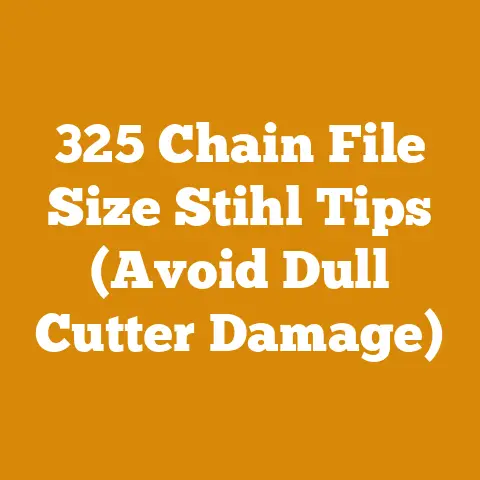 325 Chain File Size Stihl Tips (Avoid Dull Cutter Damage)