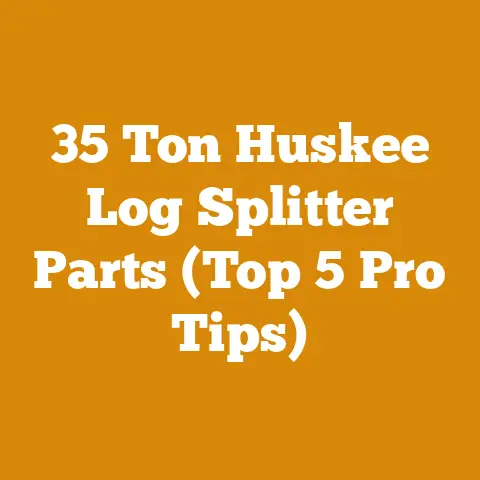 35 Ton Huskee Log Splitter Parts (Top 5 Pro Tips)