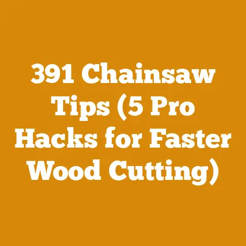 391 Chainsaw Tips (5 Pro Hacks for Faster Wood Cutting)