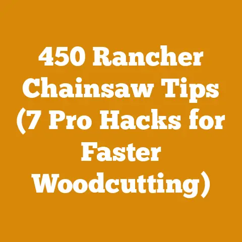 450 Rancher Chainsaw Tips (7 Pro Hacks for Faster Woodcutting)