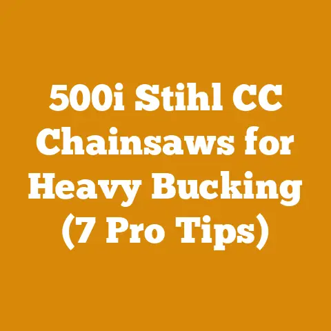500i Stihl CC Chainsaws for Heavy Bucking (7 Pro Tips)