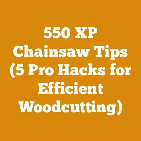 550 XP Chainsaw Tips (5 Pro Hacks for Efficient Woodcutting)