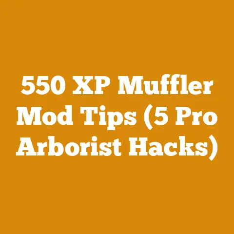 550 XP Muffler Mod Tips (5 Pro Arborist Hacks)