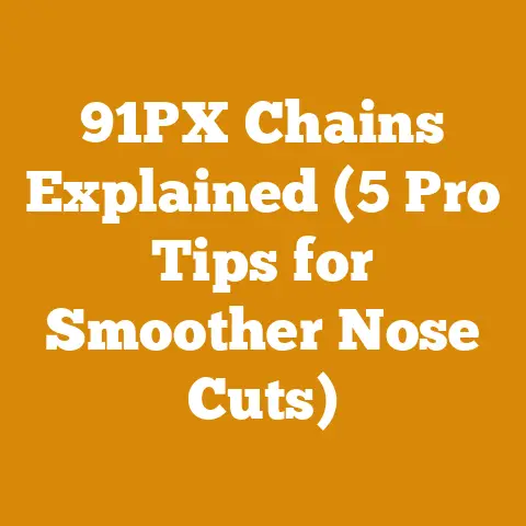 91PX Chains Explained (5 Pro Tips for Smoother Nose Cuts)