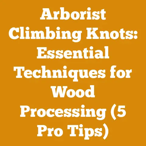 Arborist Climbing Knots: Essential Techniques for Wood Processing (5 Pro Tips)
