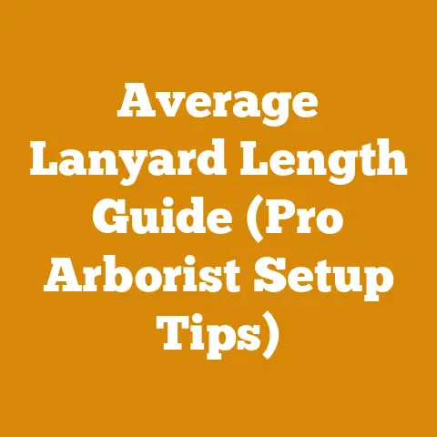 Average Lanyard Length Guide (Pro Arborist Setup Tips)