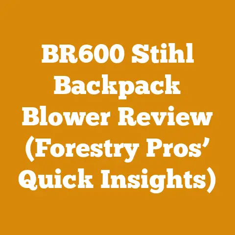 BR600 Stihl Backpack Blower Review (Forestry Pros’ Quick Insights)