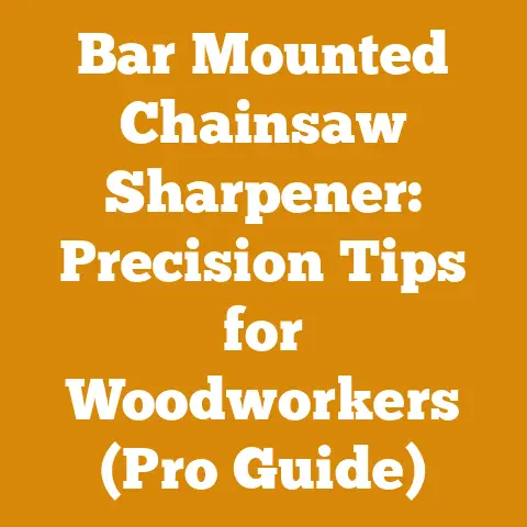 Bar Mounted Chainsaw Sharpener: Precision Tips for Woodworkers (Pro Guide)