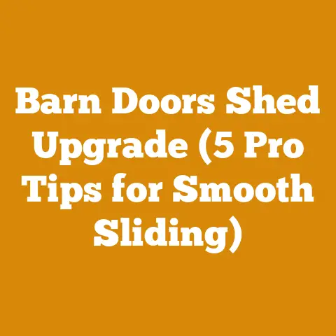 Barn Doors Shed Upgrade (5 Pro Tips for Smooth Sliding)