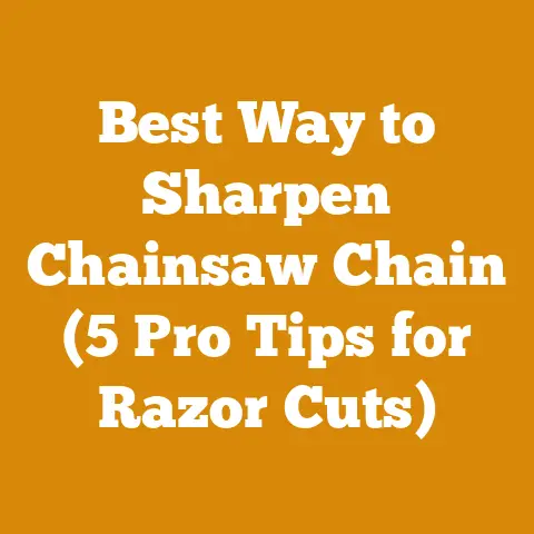 Best Way to Sharpen Chainsaw Chain (5 Pro Tips for Razor Cuts)