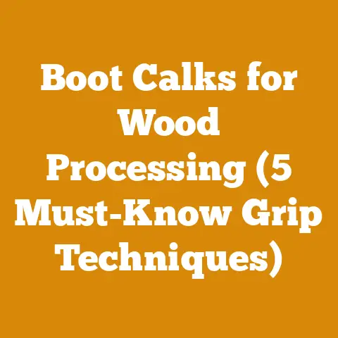 Boot Calks for Wood Processing (5 Must-Know Grip Techniques)