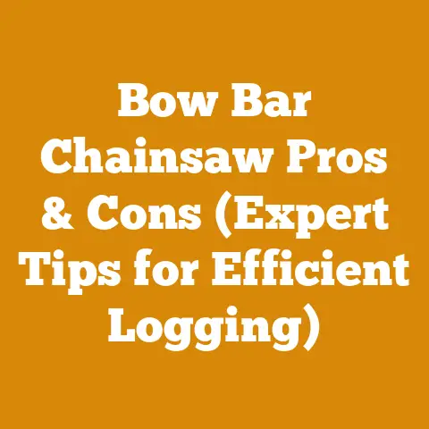 Bow Bar Chainsaw Pros & Cons (Expert Tips for Efficient Logging)