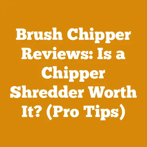 Brush Chipper Reviews: Is a Chipper Shredder Worth It? (Pro Tips)