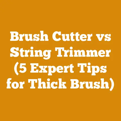 Brush Cutter vs String Trimmer (5 Expert Tips for Thick Brush)