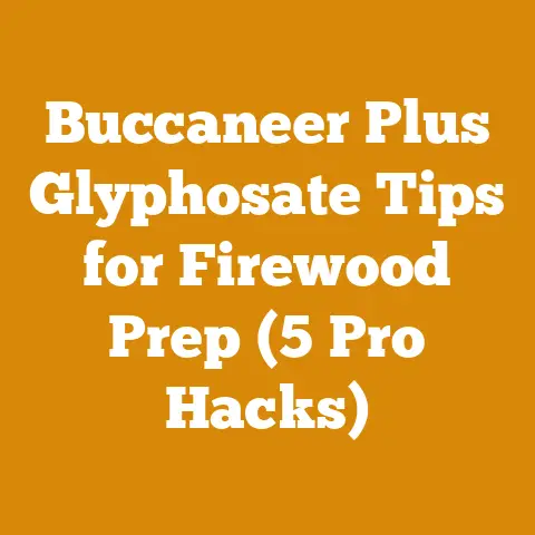 Buccaneer Plus Glyphosate Tips for Firewood Prep (5 Pro Hacks)