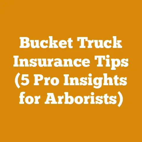 Bucket Truck Insurance Tips (5 Pro Insights for Arborists)