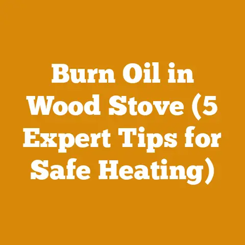 Burn Oil in Wood Stove (5 Expert Tips for Safe Heating)