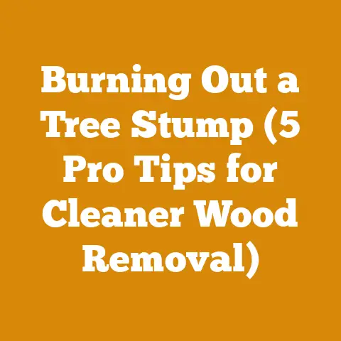Burning Out a Tree Stump (5 Pro Tips for Cleaner Wood Removal)