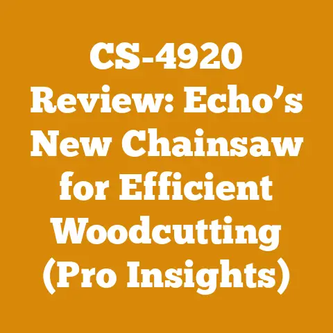 CS-4920 Review: Echo’s New Chainsaw for Efficient Woodcutting (Pro Insights)