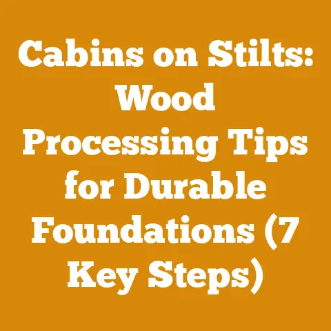 Cabins on Stilts: Wood Processing Tips for Durable Foundations (7 Key Steps)