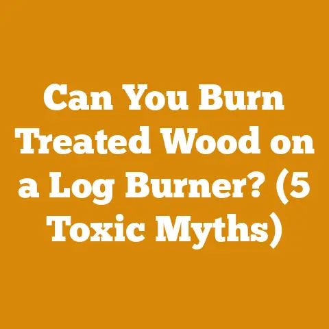 Can You Burn Treated Wood on a Log Burner? (5 Toxic Myths)