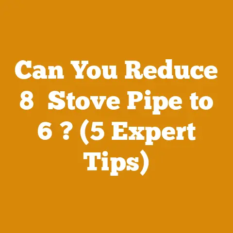 Can You Reduce 8″ Stove Pipe to 6″? (5 Expert Tips)