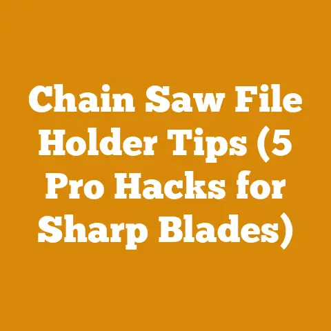 Chain Saw File Holder Tips (5 Pro Hacks for Sharp Blades)