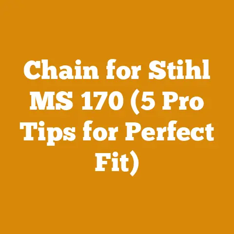 Chain for Stihl MS 170 (5 Pro Tips for Perfect Fit)