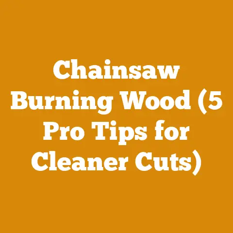 Chainsaw Burning Wood (5 Pro Tips for Cleaner Cuts)