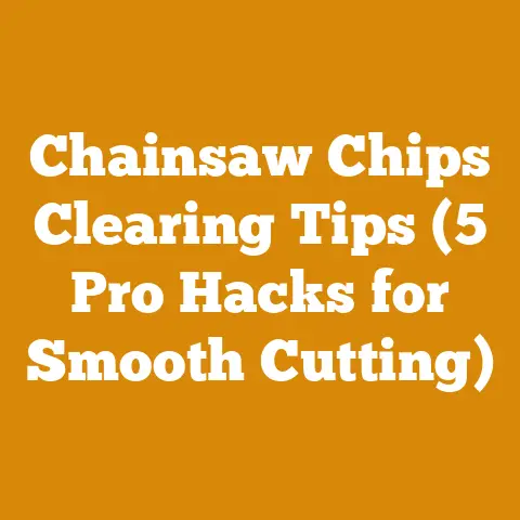 Chainsaw Chips Clearing Tips (5 Pro Hacks for Smooth Cutting)