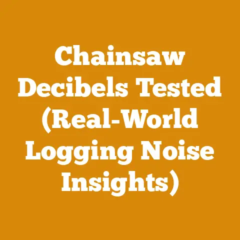 Chainsaw Decibels Tested (Real-World Logging Noise Insights)