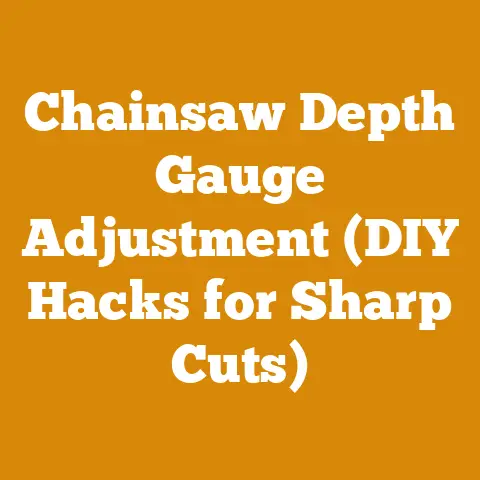 Chainsaw Depth Gauge Adjustment (DIY Hacks for Sharp Cuts)