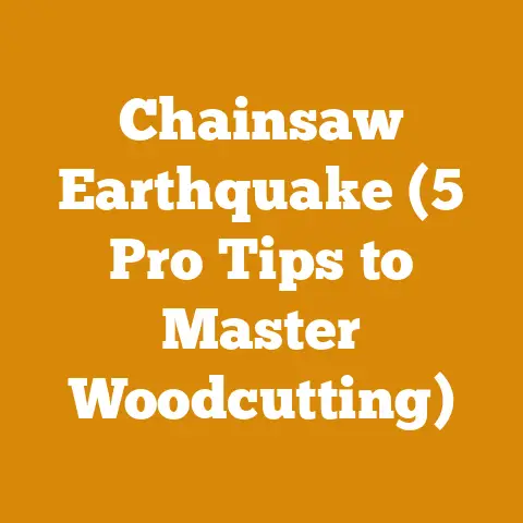 Chainsaw Earthquake (5 Pro Tips to Master Woodcutting)