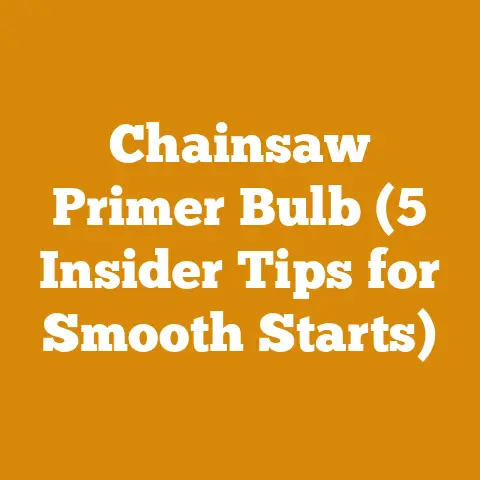 Chainsaw Primer Bulb (5 Insider Tips for Smooth Starts)