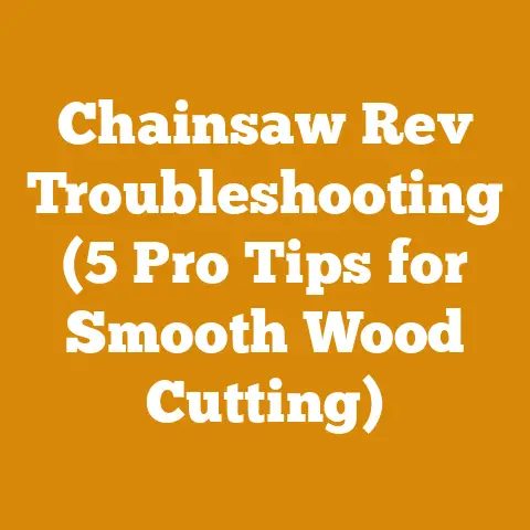 Chainsaw Rev Troubleshooting (5 Pro Tips for Smooth Wood Cutting)