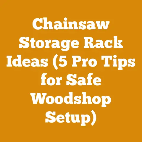 Chainsaw Storage Rack Ideas (5 Pro Tips for Safe Woodshop Setup)