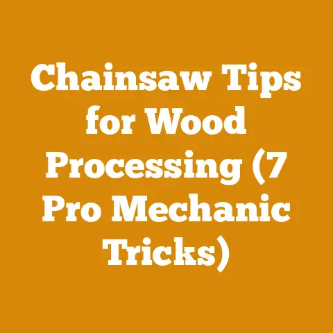 Chainsaw Tips for Wood Processing (7 Pro Mechanic Tricks)