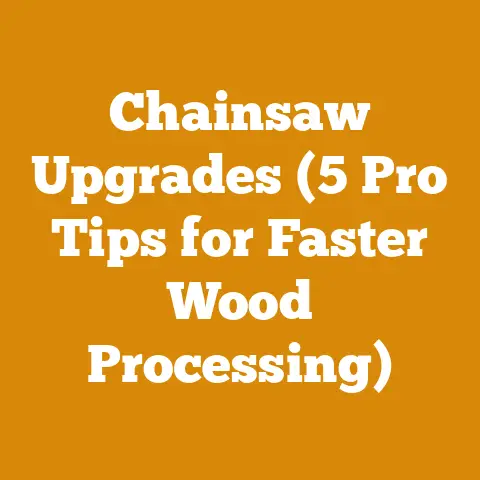 Chainsaw Upgrades (5 Pro Tips for Faster Wood Processing)