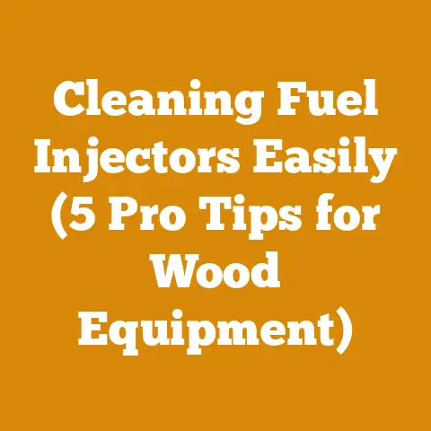 Cleaning Fuel Injectors Easily (5 Pro Tips for Wood Equipment)