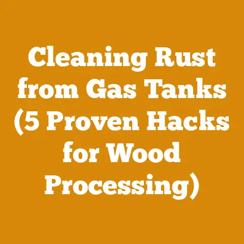 Cleaning Rust from Gas Tanks (5 Proven Hacks for Wood Processing)
