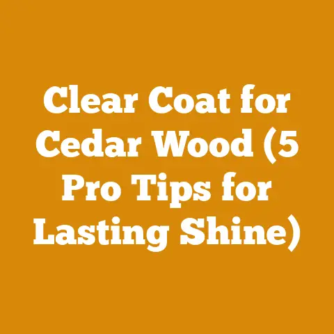Clear Coat for Cedar Wood (5 Pro Tips for Lasting Shine)
