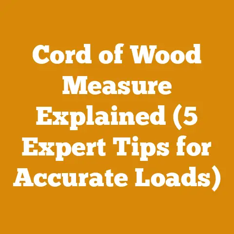 Cord of Wood Measure Explained (5 Expert Tips for Accurate Loads)