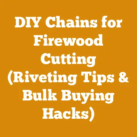 DIY Chains for Firewood Cutting (Riveting Tips & Bulk Buying Hacks)